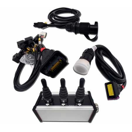 KOMPLET PANEL STERUJĄCY JOYSTICK CETOP ROZDZIELACZ